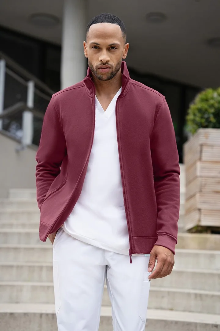 Herren Workwear Sweatjacke Soft-Face