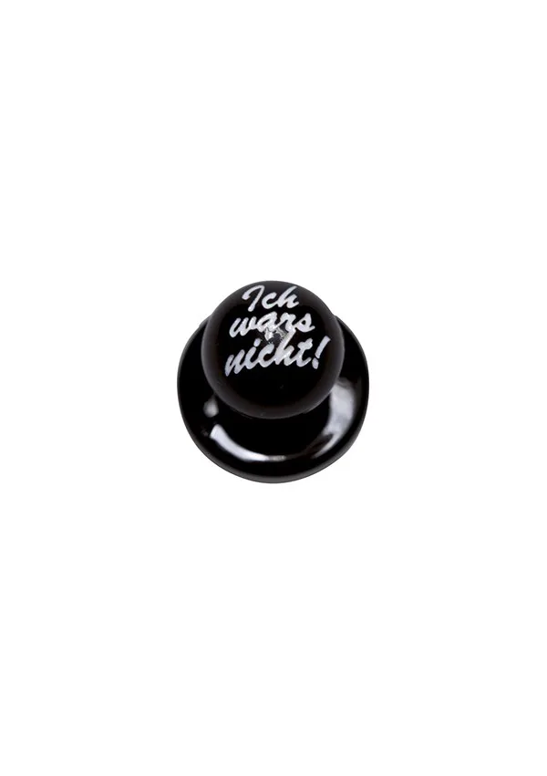 Kugelknöpfe Ich wars nicht!, 12 Stück / Pack