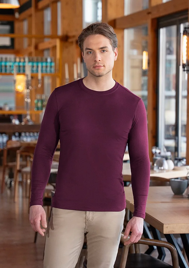 Langarm Herren Workwear Shirt Casual-Flair