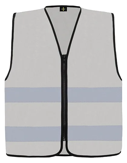 Hi-Vis Safety Vest Cologne With Front Zipper