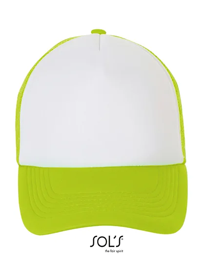 White / Neon Green