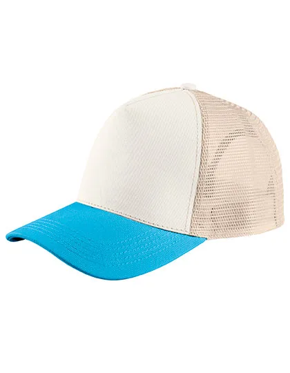 Off White / Aqua / Linen