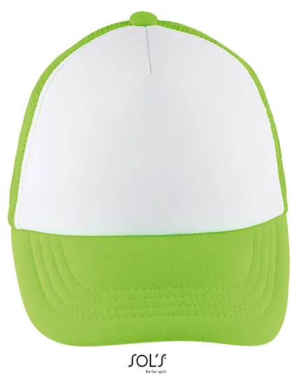 White / Neon Green