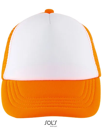 White / Neon Orange
