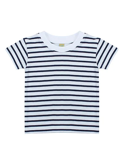 Short Sleeved Stripe T Shirt