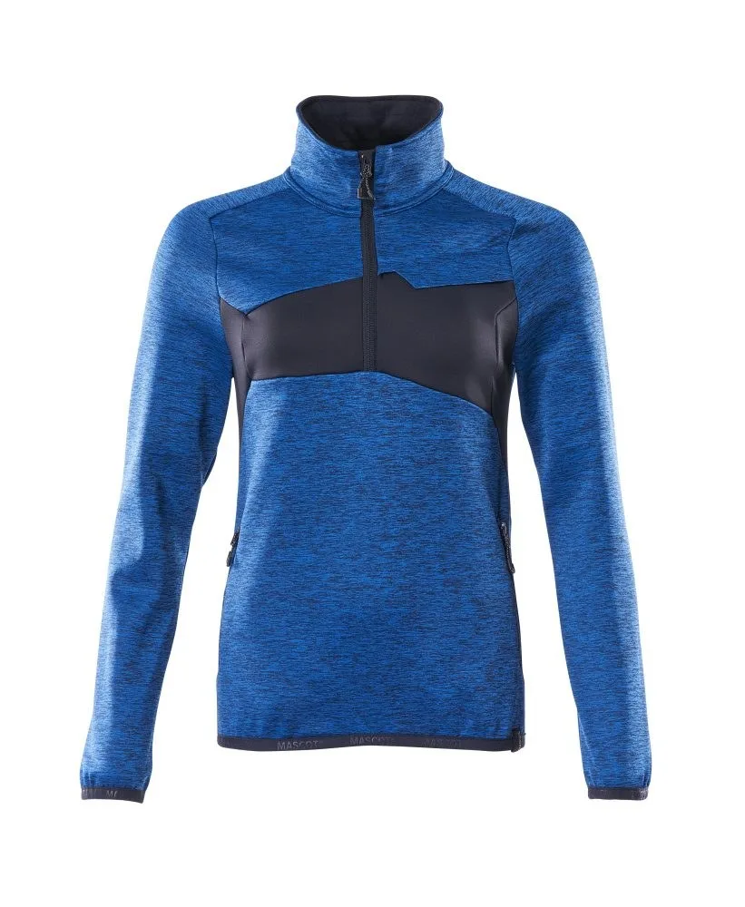 Fleecejacke mit kurzem Reißverschluss Accelerate