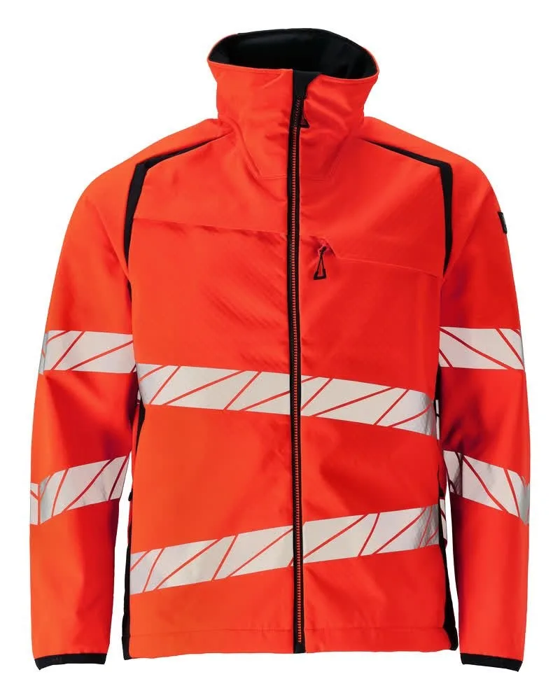 Hi-vis Rot/Schwarzblau