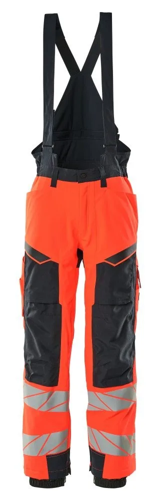 Hi-vis Rot/Schwarzblau