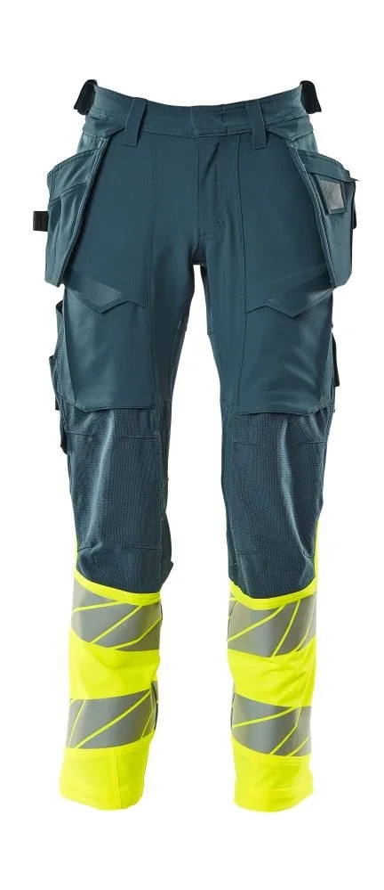 Dunkelpetroleum/Hi-vis Gelb