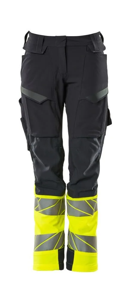 Schwarzblau/Hi-vis Gelb