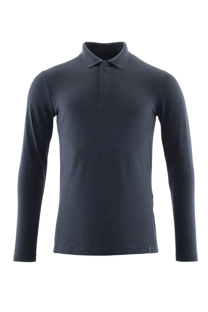 Polo-Shirt, Langarm Crossover