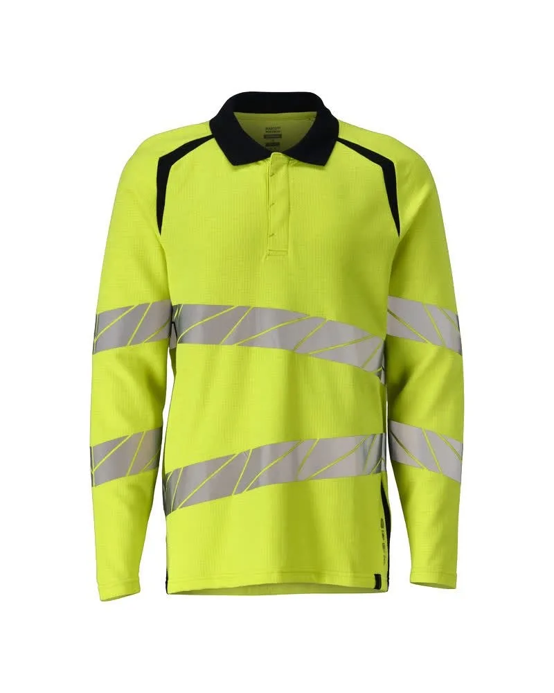 Polo-Shirt, Langarm Accelerate Multisafe