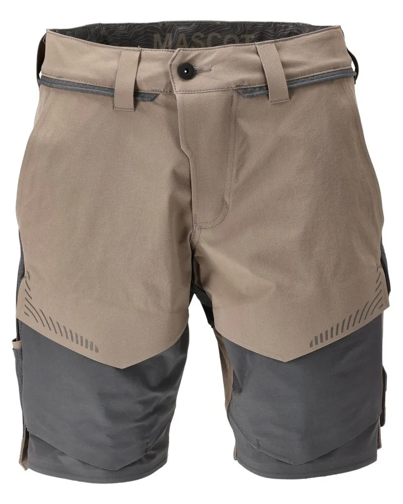 Dunkel Sandbeige/Anthrazitgrau