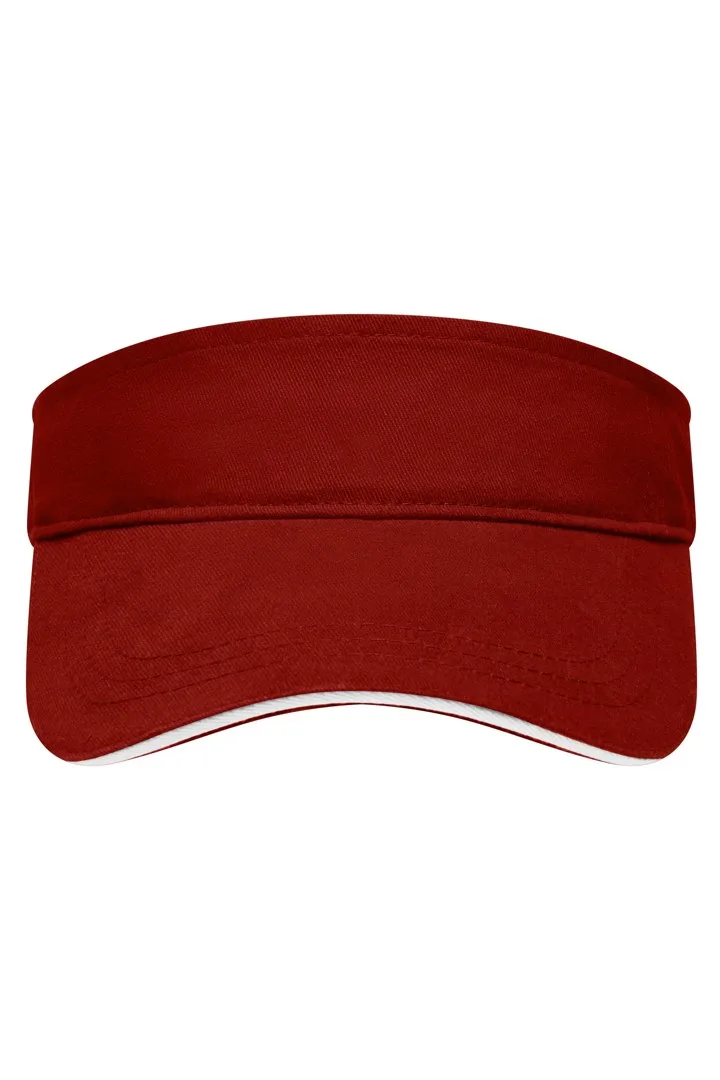 Burgundy / White