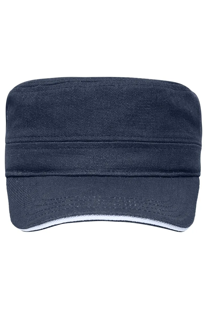 Navy / White