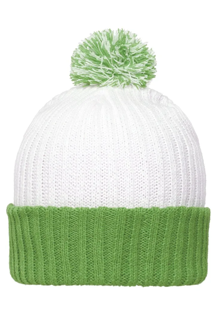 White / Lime Green