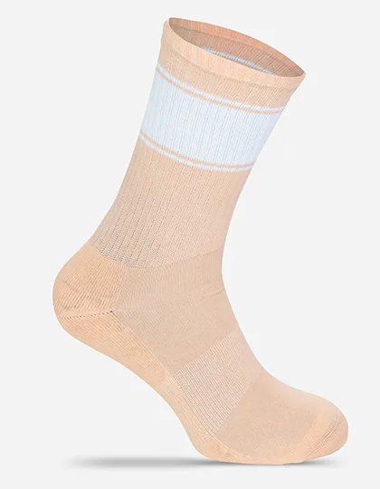 Peach / White