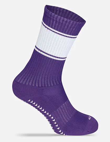 Purple / White