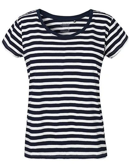White - Navy (Striped)