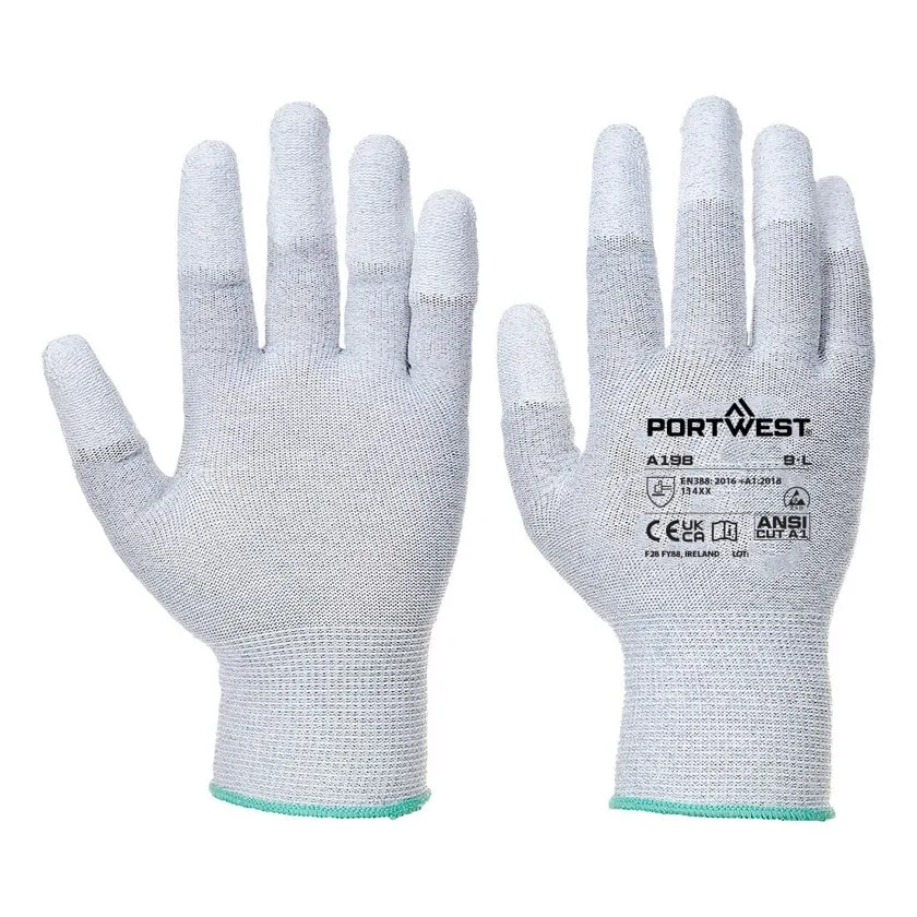 ESD 13 PU Fingertip Essential Multipack (12er-Pack)