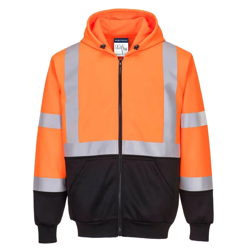 Orange/Schwarz