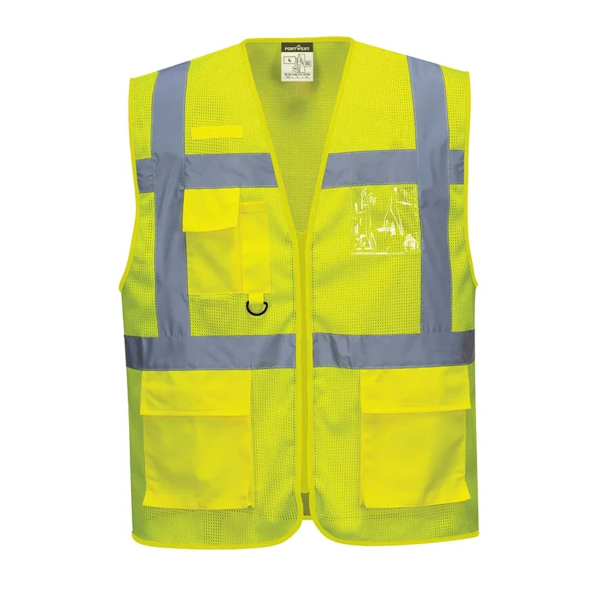 Athen Hi-Vis Mesh Exekutiv Weste
