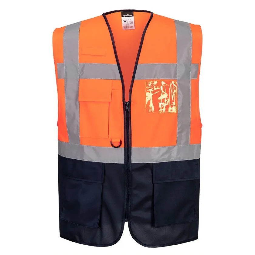 Warschau Hi-Vis Kontrast Exekutiv Weste