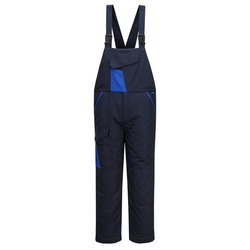 WX1 zweifarbige wattierte Baumwoll - Latzhose