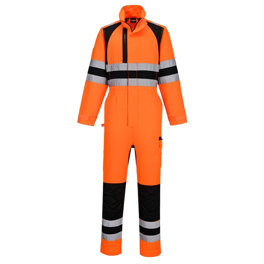Orange/Schwarz