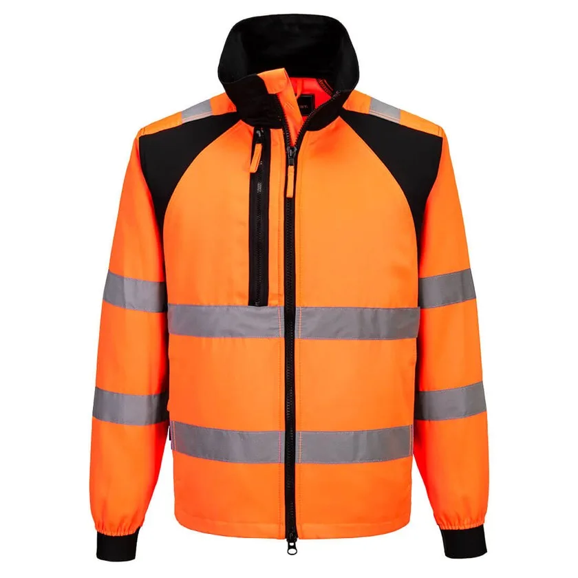 Orange/Schwarz