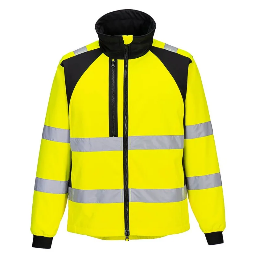 WX2 Eco Hi-Vis Softshelljacke (2L)
