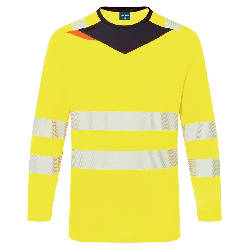 DX4 Hi-Vis T-Shirt langarm