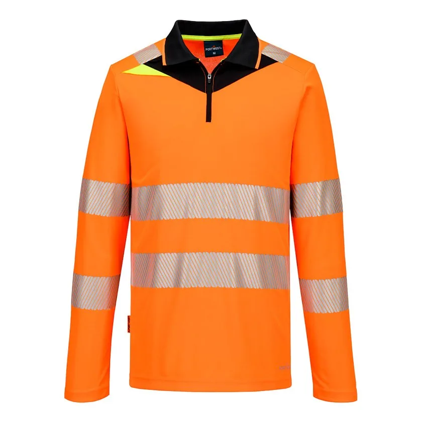 Orange/Schwarz