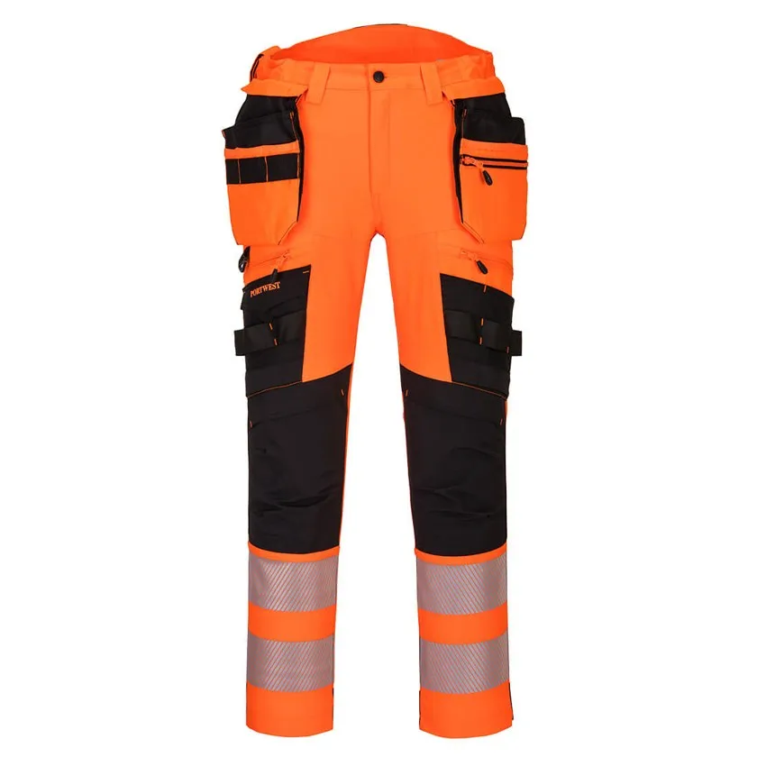 Orange/Schwarz