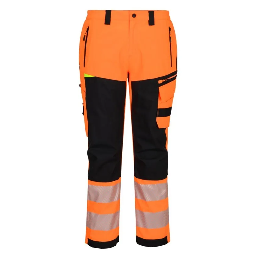 Orange/Schwarz