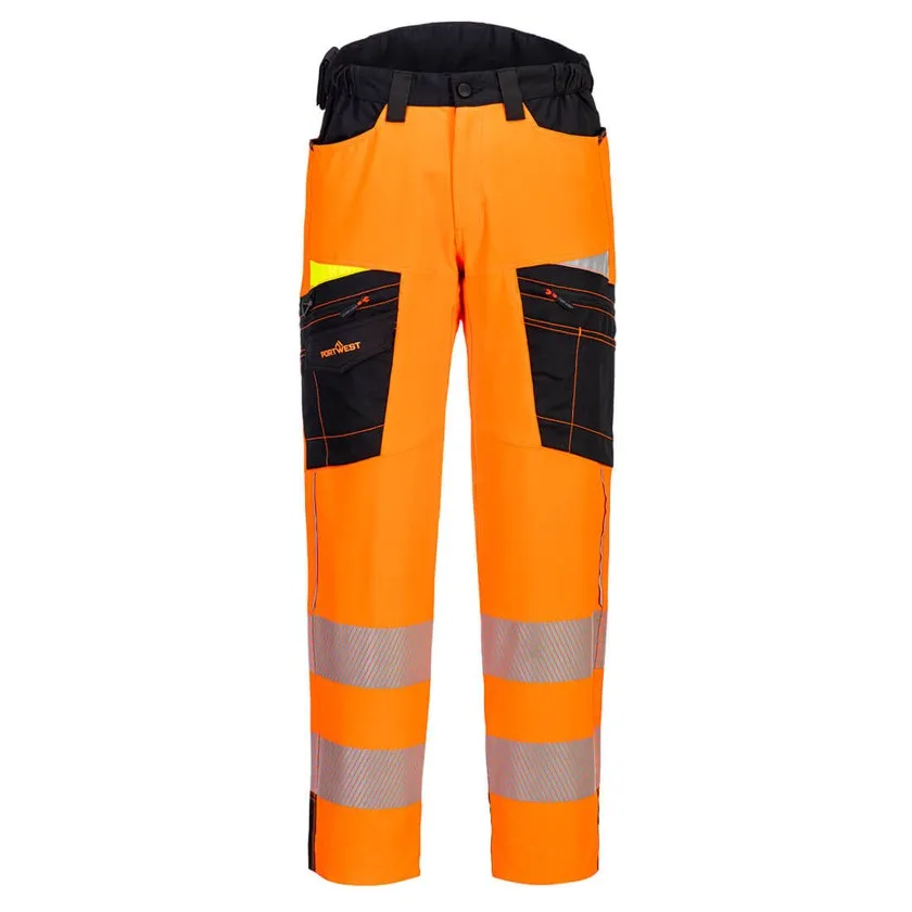 Orange/Schwarz