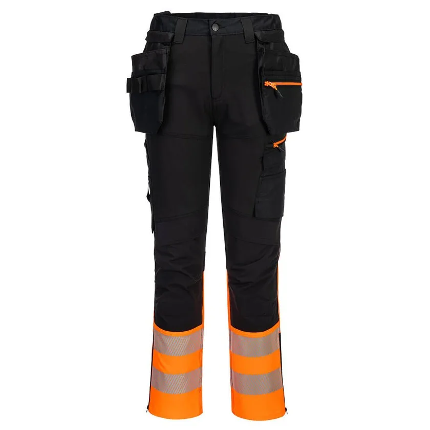 Orange/Schwarz