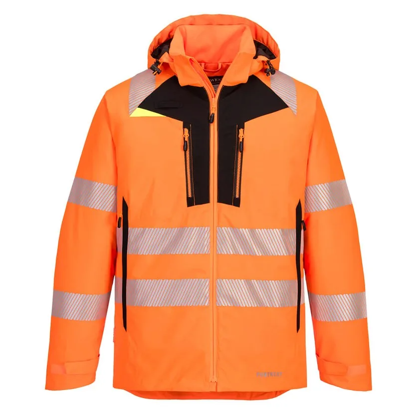 Orange/Schwarz