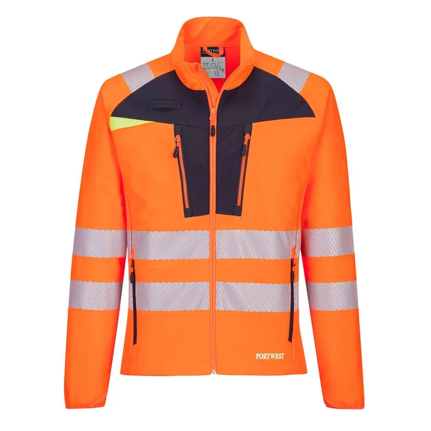 Orange/Schwarz