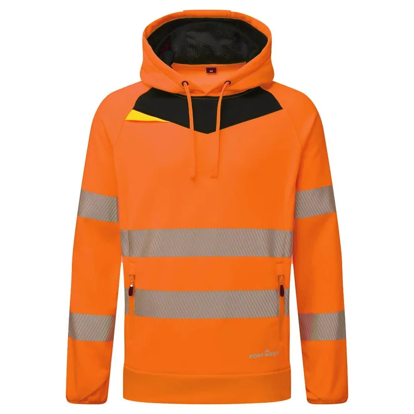 Orange/Schwarz
