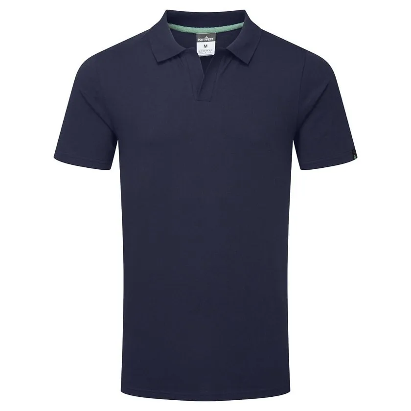 Polo-Shirt aus 100%iger wiederverwertbarer Bio-Baumwolle