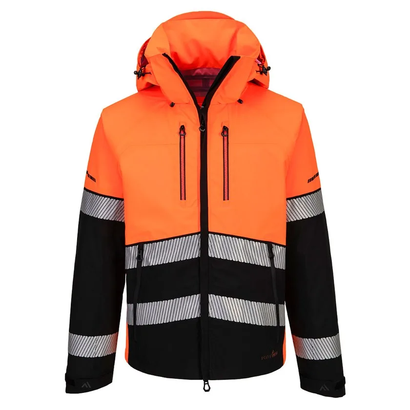 Orange/Schwarz