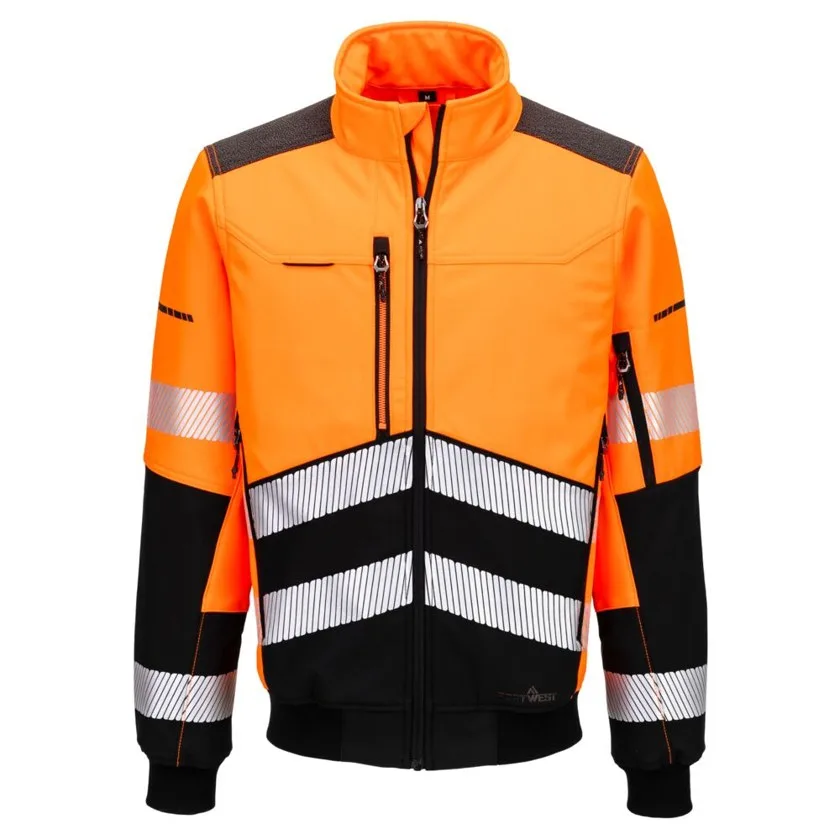 Orange/Schwarz
