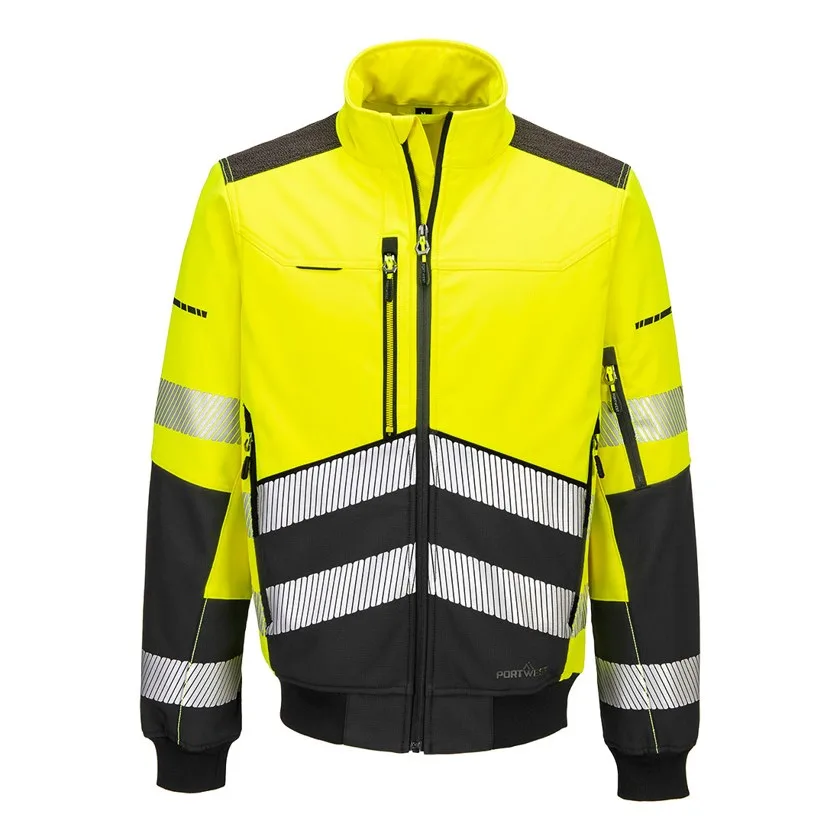 EV4 Hi-Vis Softshell Pilotjacke (3L)