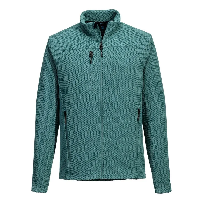 EV4 strukturierte Fleecejacke