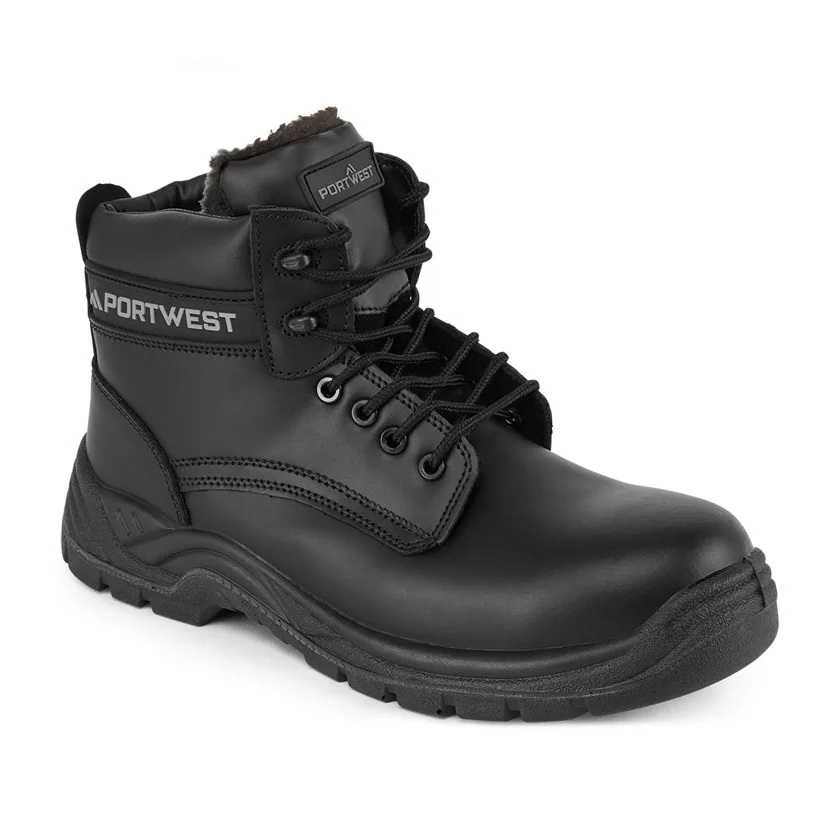 Composite Winterstiefelette aus Leder S3S SR
