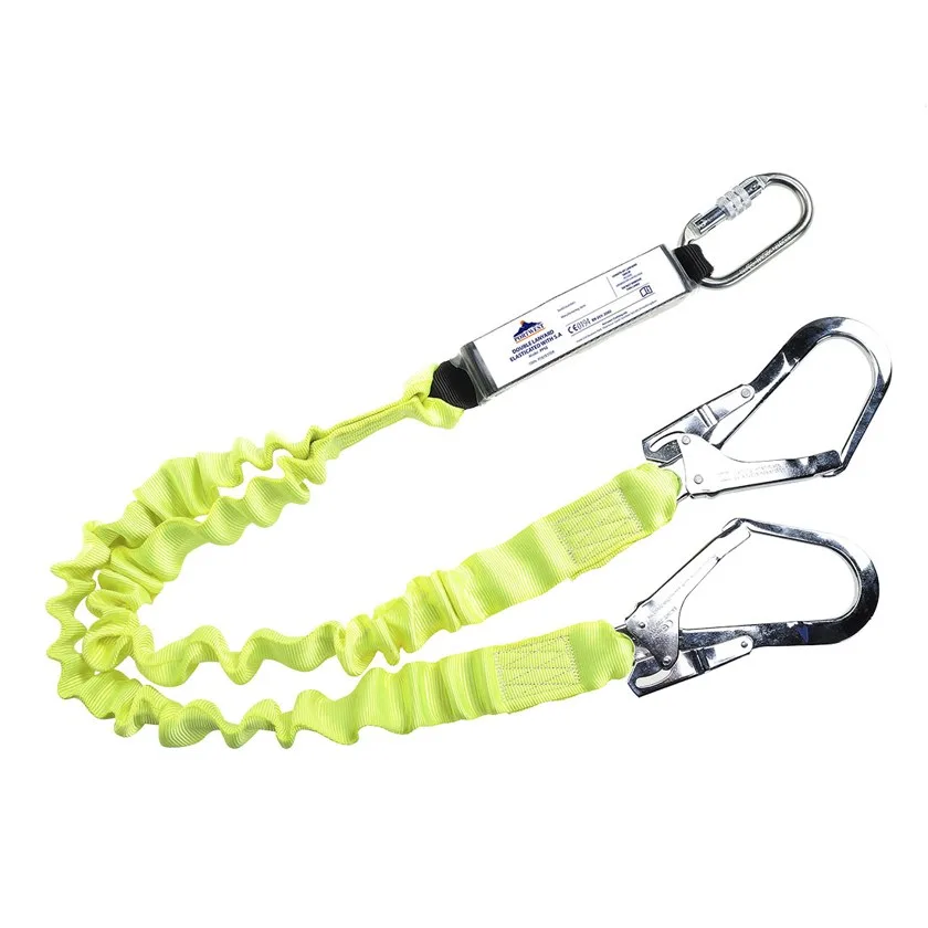 elastisches Y-Verbindungsmittel mit Bandfalldämpfer gelb