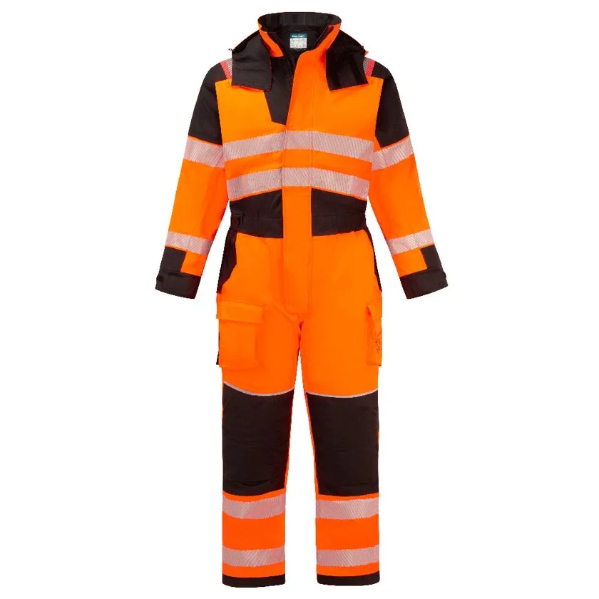 Orange/Schwarz