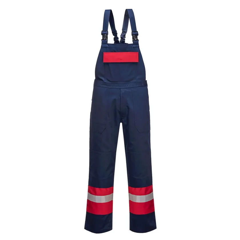 Bizflame Work zweifarbige FR Latzhose