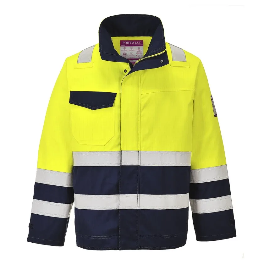Modaflame Work Hi-Vis Multinorm Kontrast FR Jacke